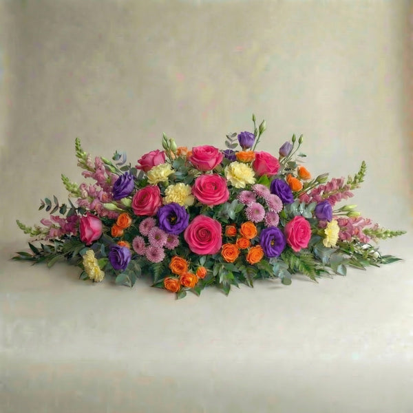 Traditional Casket Flowers | Garden Vibrant