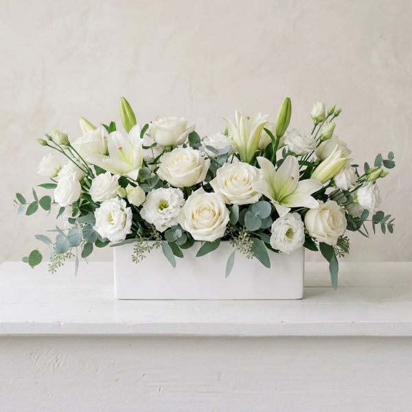 Premium Sympathy Arrangement | Signature Neutrals