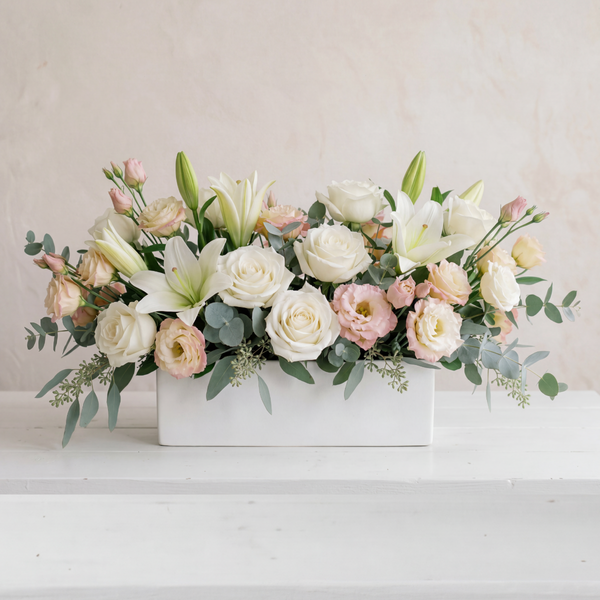 Premium Sympathy Arrangement | Pastels